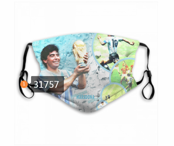 2020 Soccer #2 Dust mask with filter->->Sports Accessory
